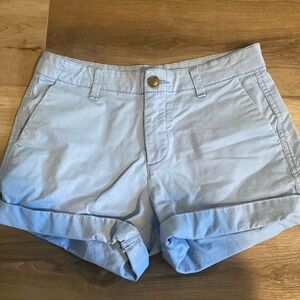 Gap shorts (high waisted). Size 0. Baby blue